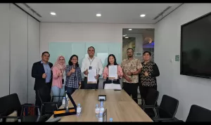 BRI Branch Office Pluit Region 6-Jakarta 1 Tanda Tangani MoU Kerja Sama Payroll dengan PT Lucky Mom Indonesia