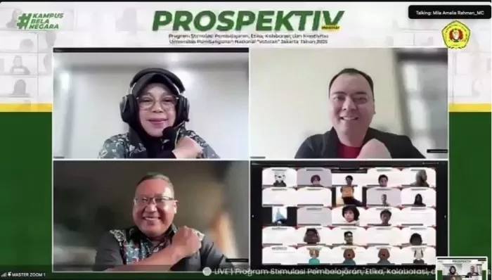 Lebih dari 4.500 Mahasiswa UPN Veteran Jakarta Belajar Berpikir Kritis di Era AI