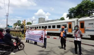 KAI Perkuat Keselamatan Perlintasan Sebidang Nataru 2025-2026