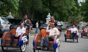 KAI Salurkan Bantuan CSR Becak Listrik kepada Pemerintah Daerah DIY
