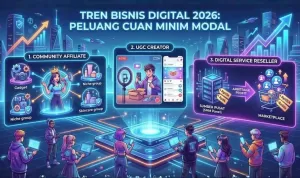 Tren Bisnis Digital 2026 3 Peluang 'Cuan' Minim Modal yang Wajib Dilirik Milenial & Gen Z