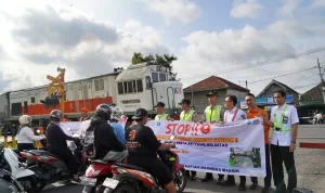 Edukasi Keselamatan di Perlintasan Sebidang