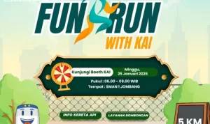 Event “Smansa Fun Run With KAI” di Kota Jombang