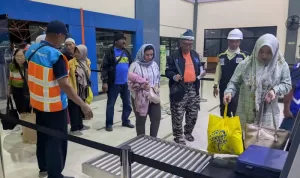 Layanan Nataru Pelindo Multi Terminal di Terminal Penumpang Bandarmasih Banjarmasin Berjalan Lancar (1)