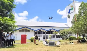 Pengujian Drone Otomatis Mendukung Pengawasan Keamanan Aset Migas