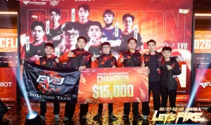 Evolution Team (EVO) Raih Gelar Juara Perdana CrossFire Legends Championship Asia Tenggara