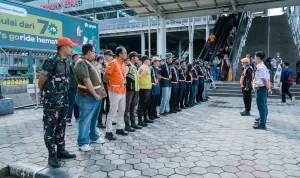 KAI Daop 1 Jakarta dan Komunitas Sadulur Spoor Ajak Warga Bekasi Berbudaya Disiplin di Perlintasan Sebidang