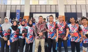 Kompak dan Bersemangat, Tim Tenis BRI Region 6Jakarta 1 Cerminkan Work Life Balance BRILiaN