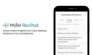 MiiTel RecPod Kini Dilengkapi Copilot, Temukan Insight Instan dari Rekaman Meeting di Smartphone