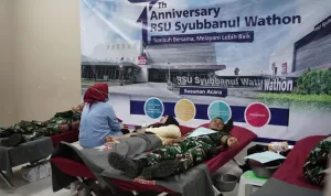 RSU Syubbanul Wathon Gelar Donor Darah dan Cek Kesehatan Gratis Peringati HUT ke-7