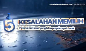 5 Kesalahan Memilih Material Anti Karat