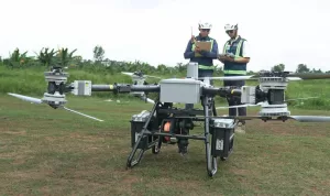 Distribusi Pupuk dan Agrokimia ke Area Terpencil dengan DJI FlyCart 100