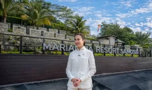 Menteri Pariwisata Tinjau Pengembangan Danau Toba di Samosir