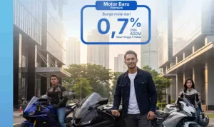 Tampil Beda dengan Motor Baru Premium, BRI Finance Hadirkan Pembiayaan Mulai 0,7%