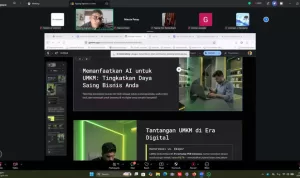 50 Mahasiswa Papua Ikuti AI Connect Series tentang Produktivitas Mahasiswa Berbasis AI