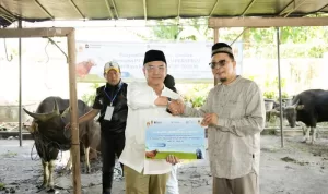 Kegiatan penyembelihan hewan kurban PT SUCOFINDO (1)
