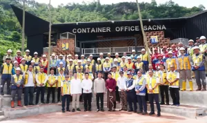 Kunjungan Wapres RI ke Proyek Bendungan Bagong, PTPP Percepat Pembangunan untuk Dukung Ketahanan Air dan Pangan