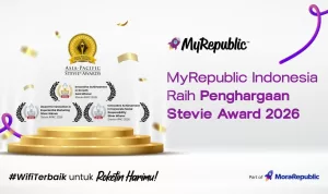MyRepublic Indonesia Raih Tiga Penghargaan di Stevie Awards Asia-Pacific 2026, Perkuat Komitmen Inovasi dan Kualitas Layanan (1) (1)