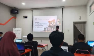 AI Connect Makassar dan Kodeka Labs Gelar Workshop Intelligent Workflow Orchestration with n8n