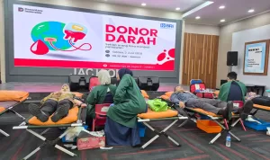 Antusiasme Tinggi, Pekerja BRI Region 6 dan Unit Kerja Supervisi Ikuti Kegiatan Donor Darah