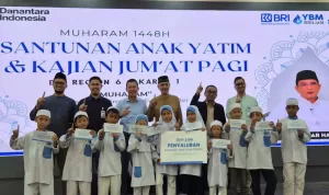 BRI Region 6 Berkolaborasi dengan YBM BRI Jakarta Berbagi Kebahagiaan melalui Santunan Anak Yatim Piatu di Bulan Muharam (1)