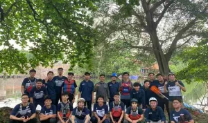 YBM BRI RO Jakarta 1 Bekali Awardee Bright Scholarship Pelatihan Water Rescue