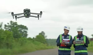 Drone DJI Matrice 4E untuk Survei dan Pemetaan Presisi
