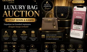 Ingin Punya Tas Branded dengan Harga Lebih Terjangkau Coba Ikuti Luxury Bag Auction deGaiya Setiap Senin dan Kamis