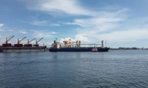 Pelabuhan Krueng Geukueh Berangkatkan Ribuan Ton Biomassa ke Jepang