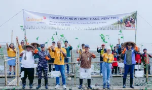 Penanaman 5.000 bibit pohon mangrove dalam program unggulan New Home-Pass, New Tree (1)
