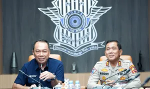 Korlantas Polri dan Jasa Marga Perkuat Kolaborasi, Bahas Digitalisasi, Nataru hingga Penertiban ODOL