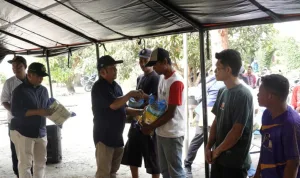 Gerak Cepat, PTPN Group melalui PTPN IV Regional 2 Salurkan Bantuan bagi Warga Terdampak Puting Beliung