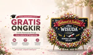 Tren Papan Bunga di Jakarta dan Tangerang Simbol Perhatian yang Tak Lekang Waktu