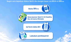 Dukung Gaya Hidup Aktif, BRI Region 11 Yogyakarta Hadirkan Promo Tiket K24 Run 2026 melalui BRImo