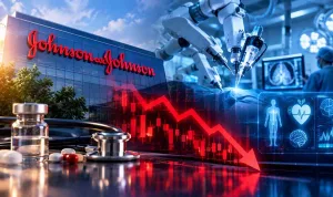 Saham Johnson & Johnson Anjlok